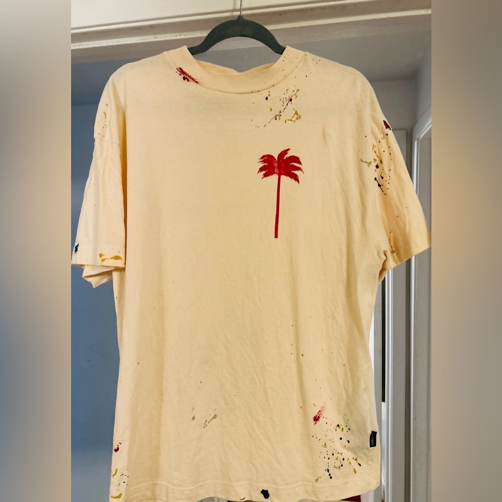 PXP Painted Classic Tee Off White Red
